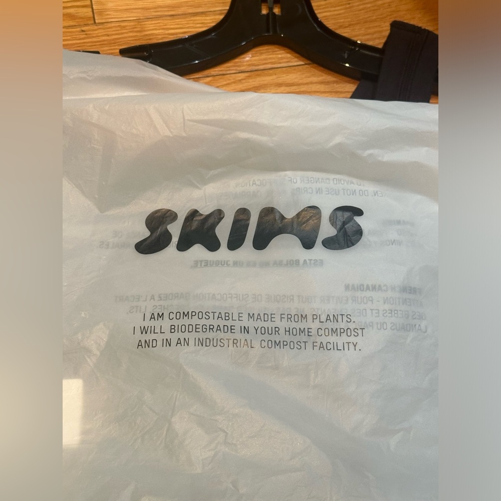 NWT SKIMS Cotton Rib Onesie - Picture 4 of 4